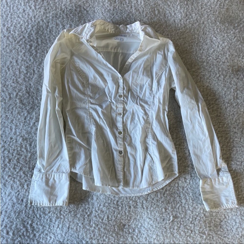 Ben sherman medium white button down‎